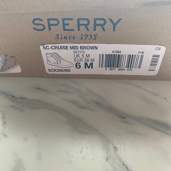 Sperry Topsider Boys shoes. - Picture 4 of 5